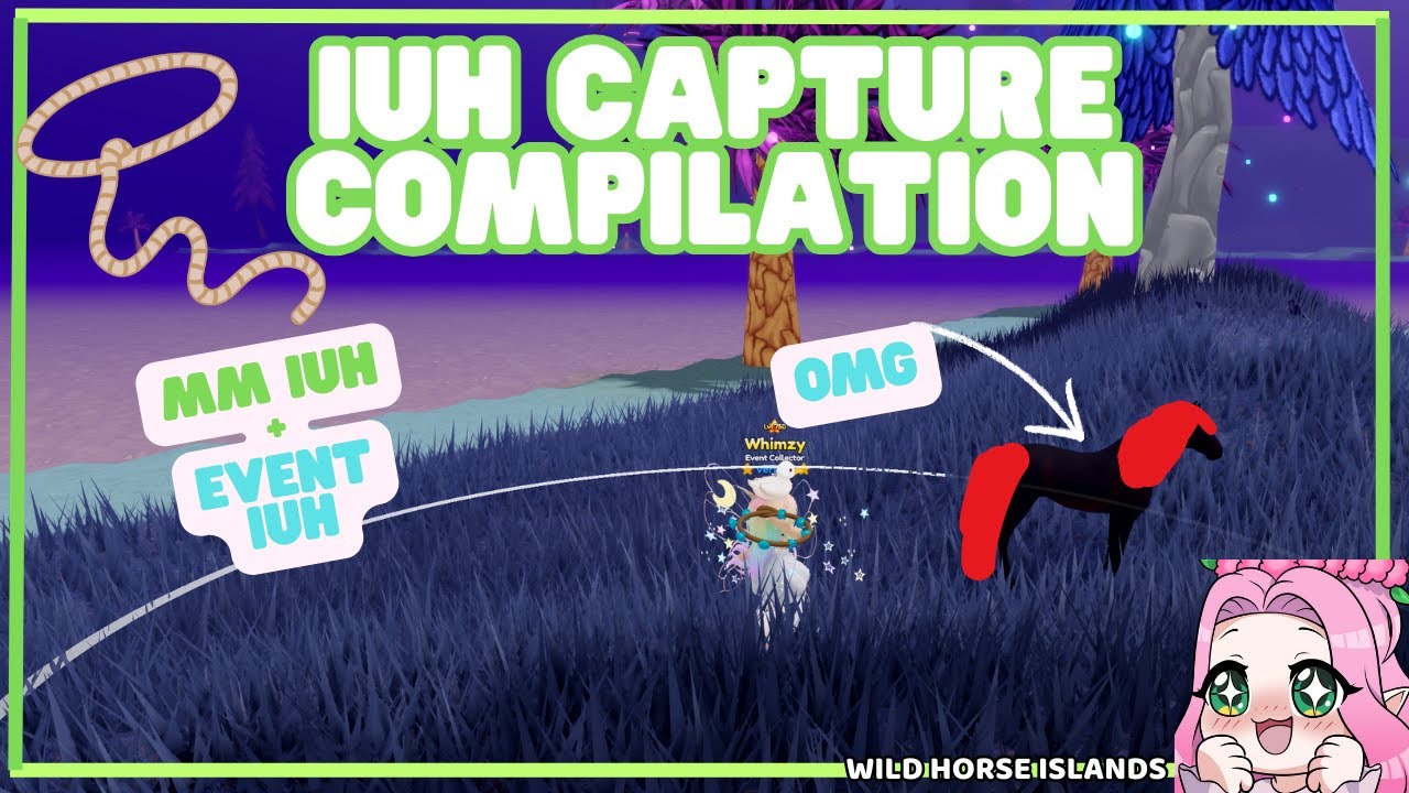IUH Capture Compilation (MM + Event IUH)| Wild Horse Islands | Roblox