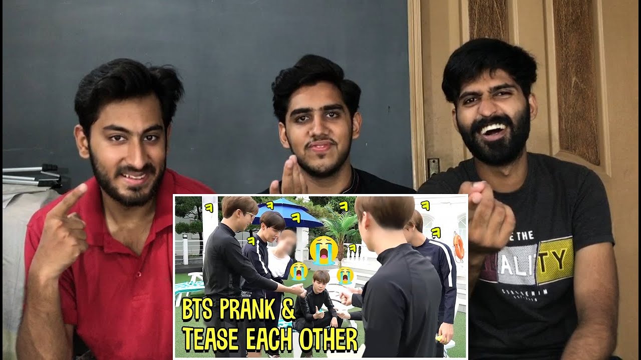 BTS Prank & Tease Each Other  || REACTION   ||  @3HEntertainer15​