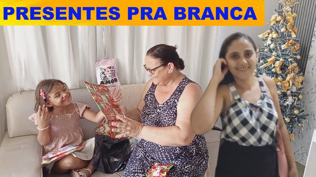 BRANCA, CHEGOU PRESENTES DE SÃO PAULO