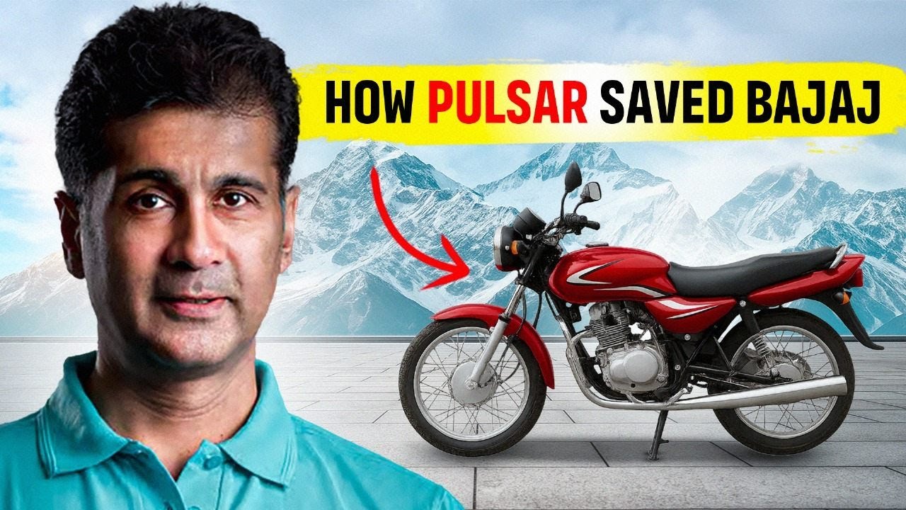 From Chetak to Pulsar : The Bold Shift that Saved Bajaj | Rajiv Bajaj Masterstoke
