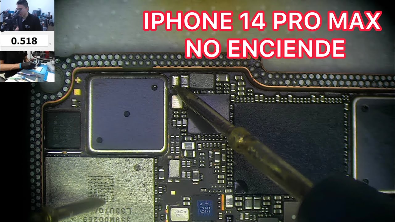 Reparación completa iPhone 14 Pro Max No Enciende