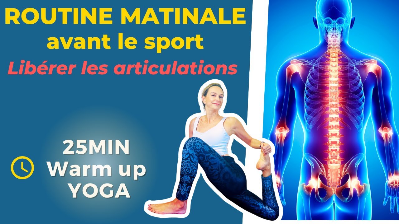 ROUTINE YOGA MATINALE : réveiller son corps et mobiliser ses articulations avant le sport 🧘‍♂️