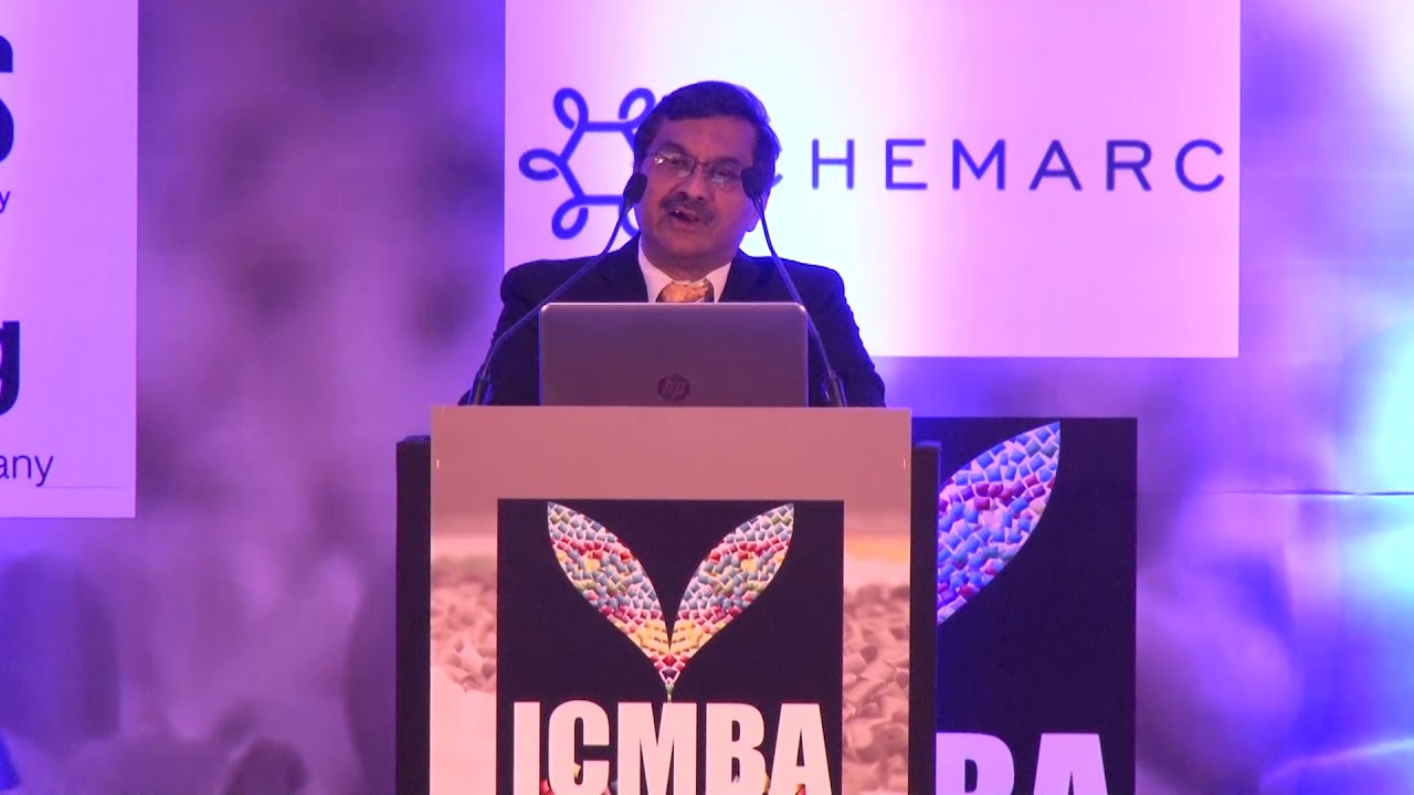 ICMBA 2017 Atanu Maity speaks on Intelligent Solutions for Compounding