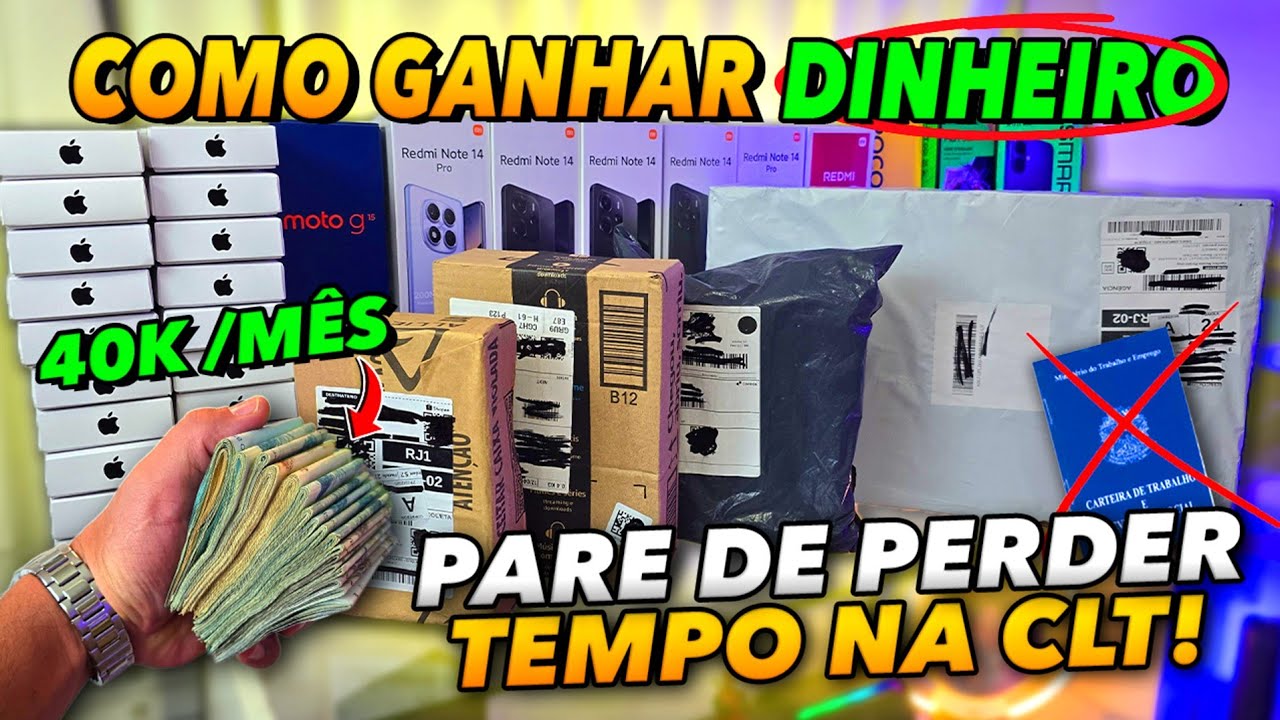 Como GANHAR DINHEIRO EM 2026: como eu faço 40K por mês trabalhando por conta própria