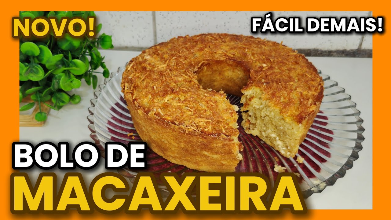 Bolo de Mandioca Crua FÁCIL - A Receita que Todo Mundo Pede! Sem liquidificador! 