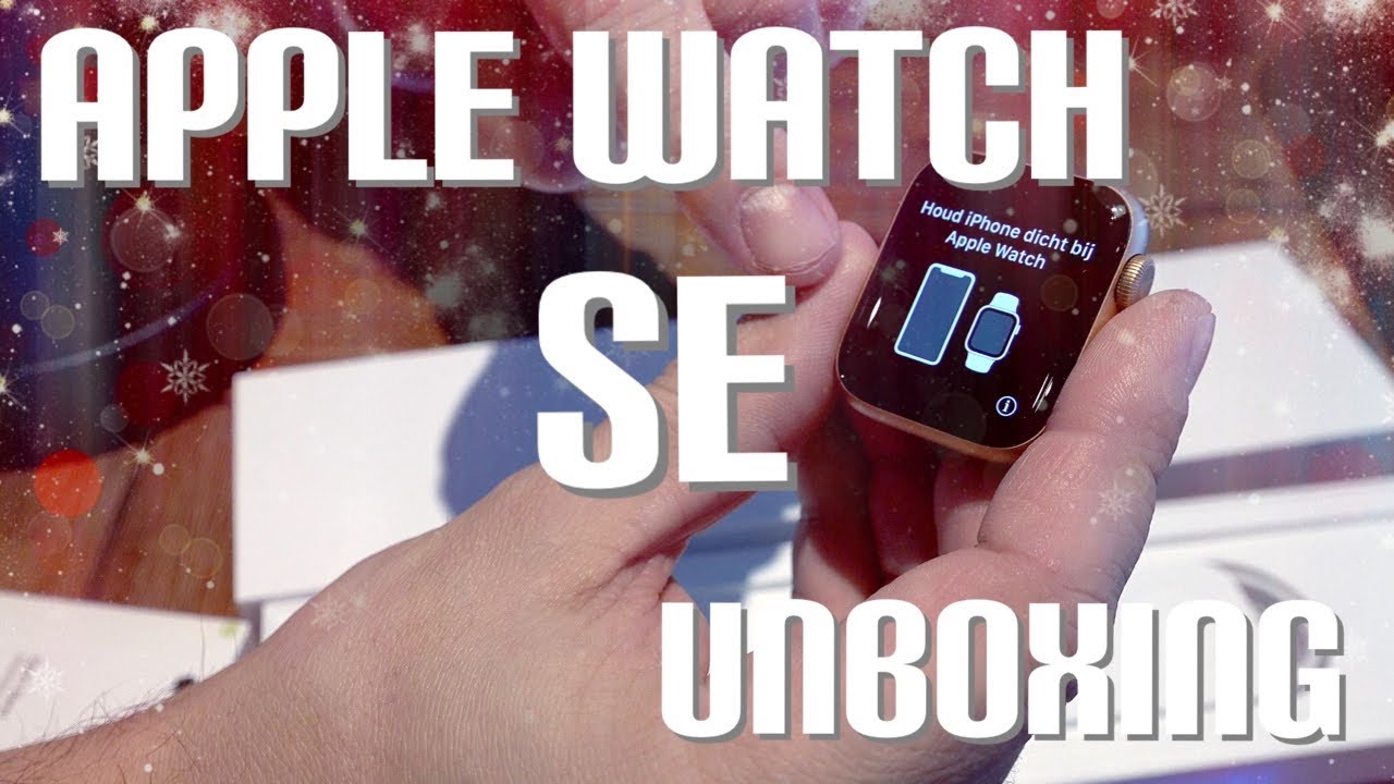 UNBOXING Apple Watch SE