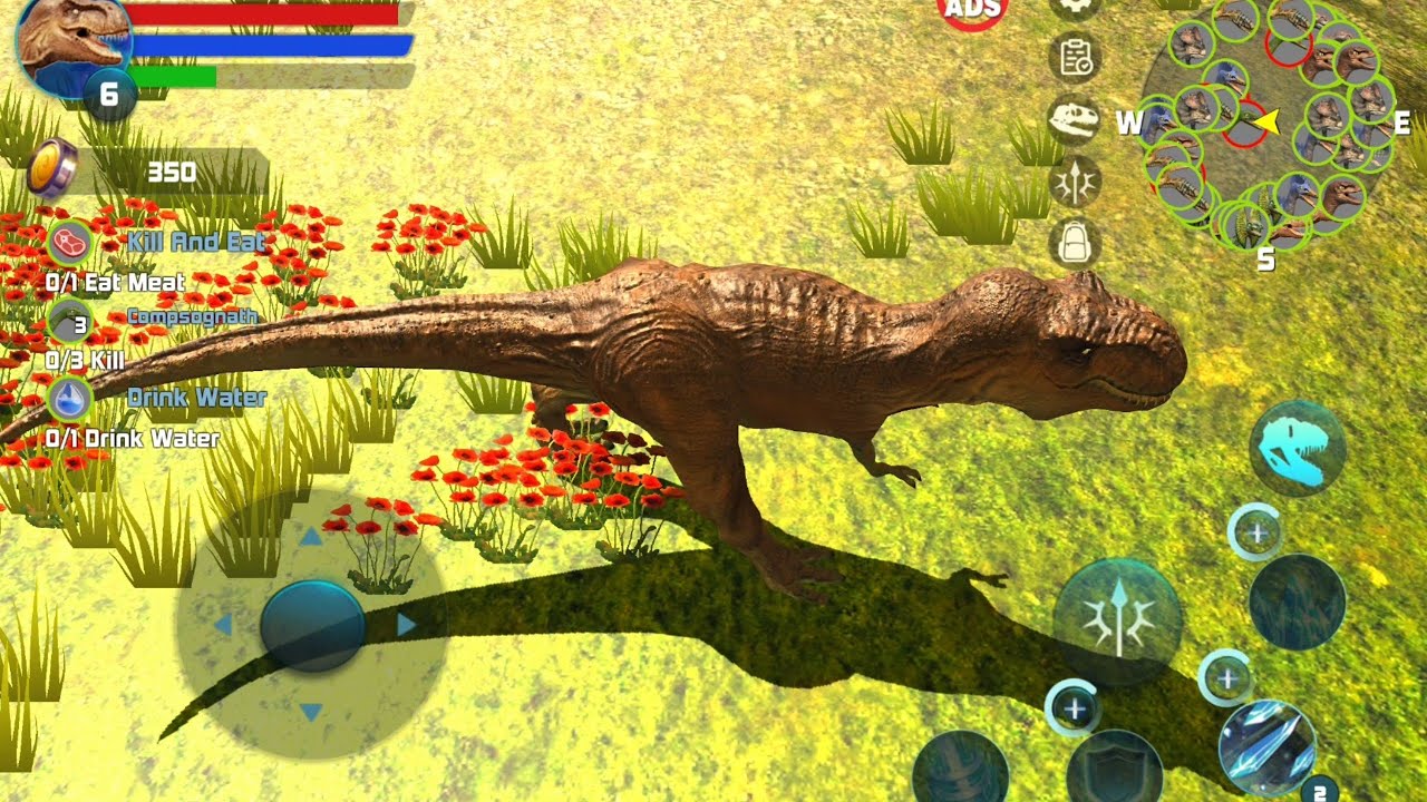Dinosaurs Jurassic World T-Rex Gameplay