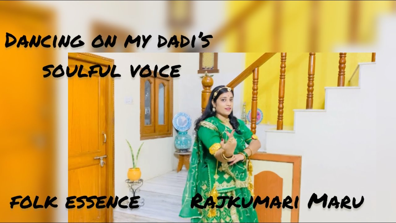 New version-Dal Badal Beech Chamke Ji Tara||Rajkumari Maru||#rajasthani #folksong #dance 
