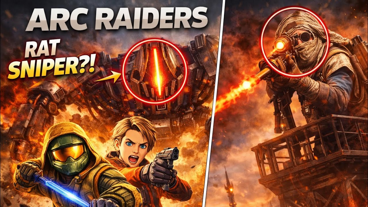 We Tried to Kill the MATRIARCH… Then a Rat Sniped Us (ARC Raiders Gameplay Arc)