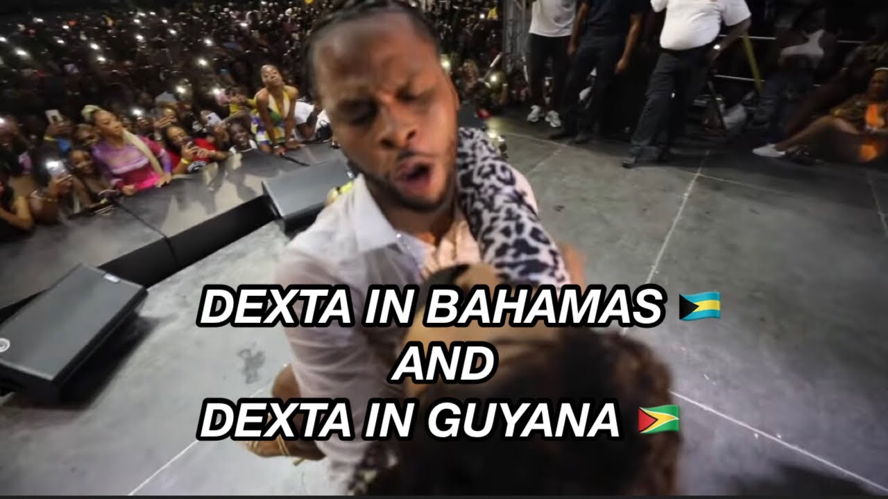 DEXTA DAPS BROUGHT TWO LADIES ON STAGE IN BAHAMAS | DEXTA IN GUYANA FULL PERFORMANCE