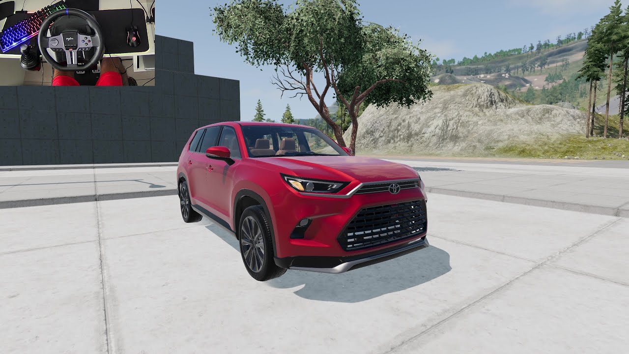 BeamNG Drive - Toyota Highlander with PXN V9 Gen 2