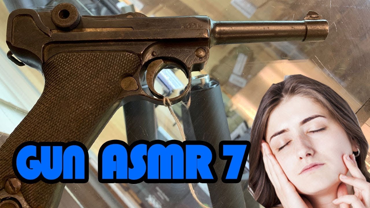 Gun ASMR 7, Relaxing Sounds Revolvers, Rifles, Shotguns, Pistols, Switchblade Knife