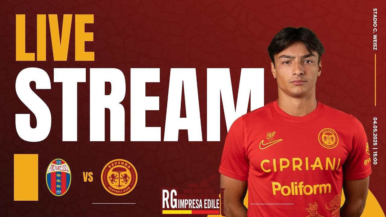 LIVE STREAMING | Progresso - Ravenna FC  | 4 maggio 2025 | CAMPIONATO SERIE D