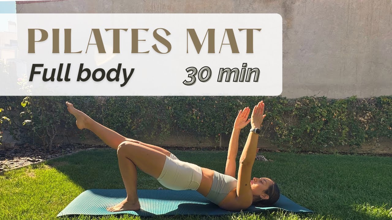 Pilates Mat 30 min | Abdomen, Piernas y Gl&uacute;teo en casa