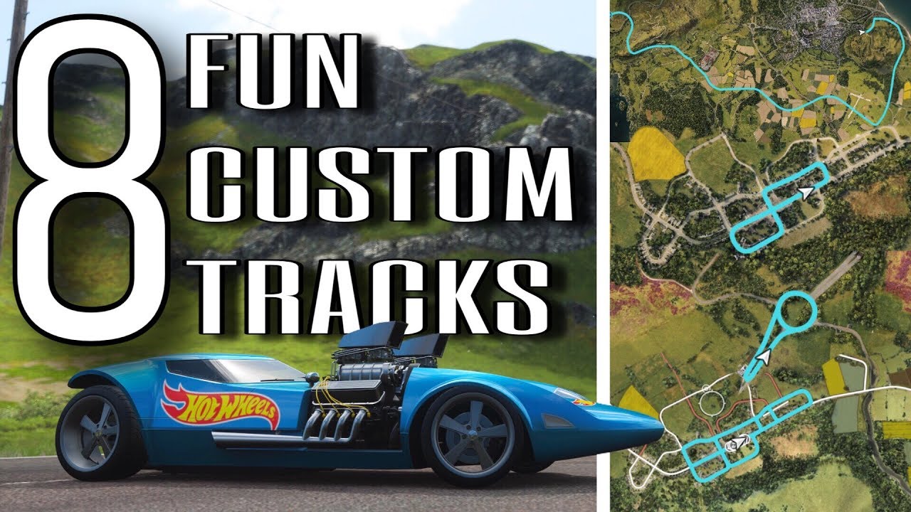 Simple, Tricky or Chaotic? | Forza Horizon 4 | 8 Custom Route Creator Races