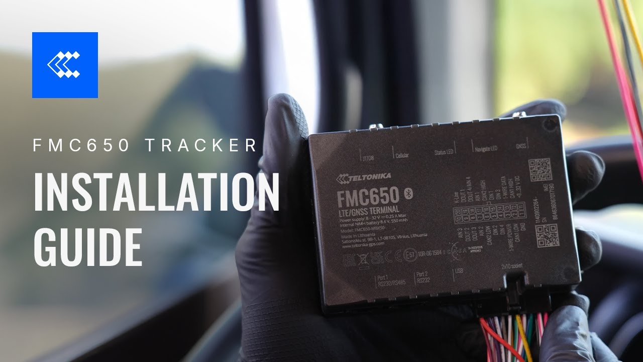 Installation Guide | FMC650 Professional Category Tracker  | Teltonika
