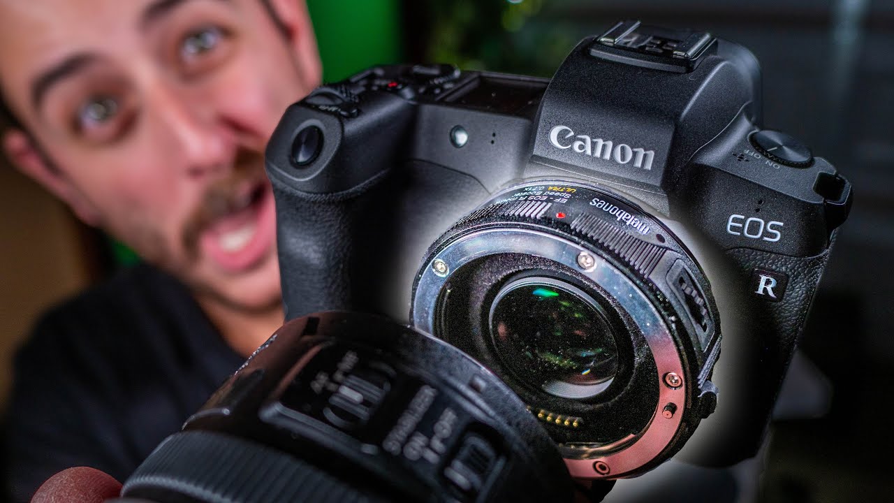 Canon EOS R + Speed Booster = FIXED 4K CROP! (Metabones EF to RF adapter first look)