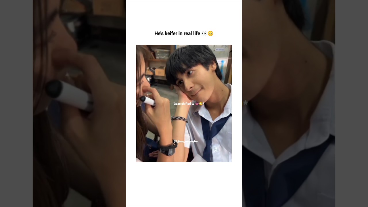 He's keifer in real life 👀😍 #jayjay #keifer #jayfer #ytshorts #shorts #fypシ゚viral #trending #fyp