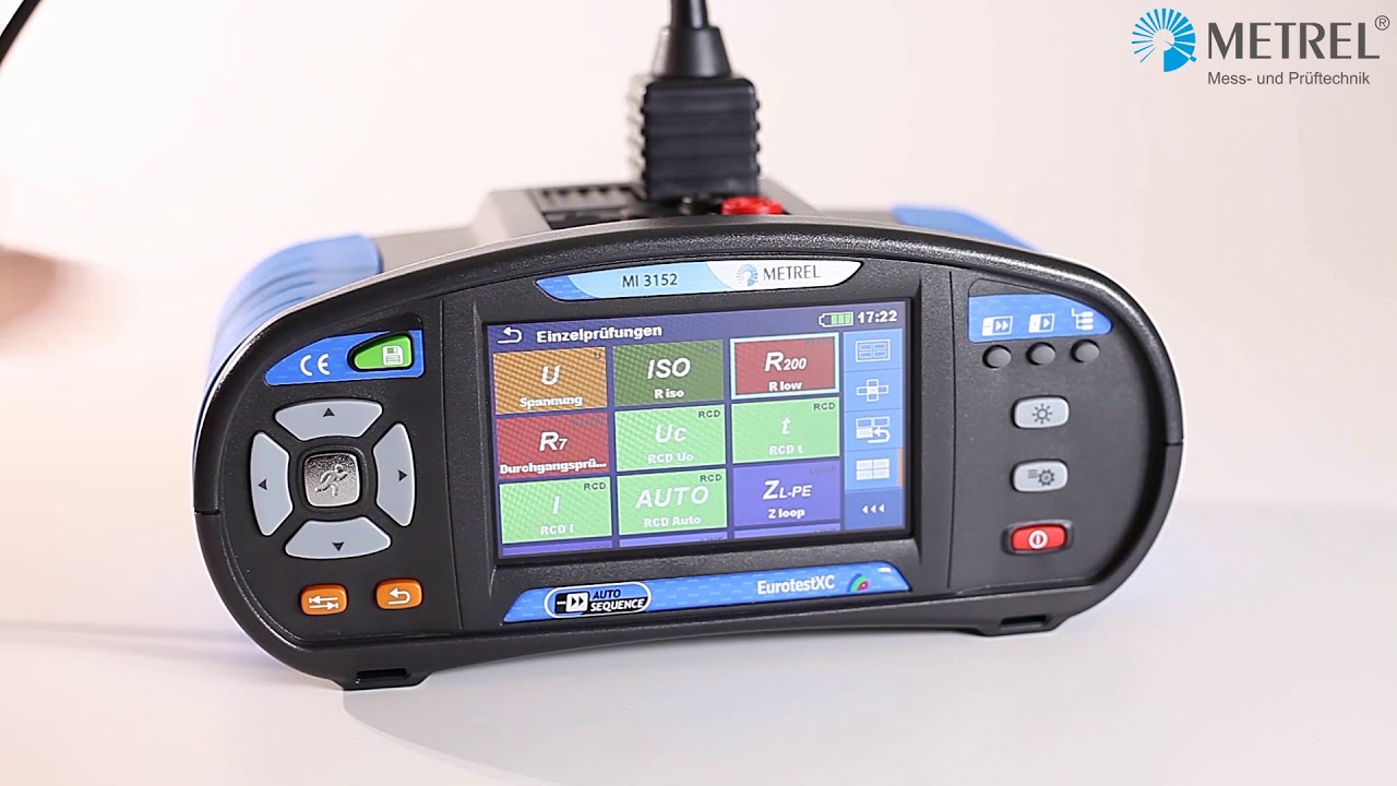 Eurotest XC Anlagenprüfung