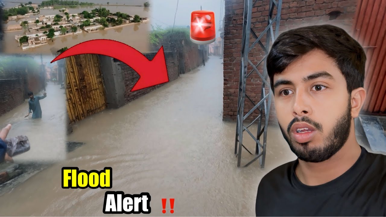 Hamare Gaon Mein Pani Aa Gaya 😱 6 Din Se Barish Ho Rahi hai 😥 | Zohaib Pendu | Entertainment | Vlogs