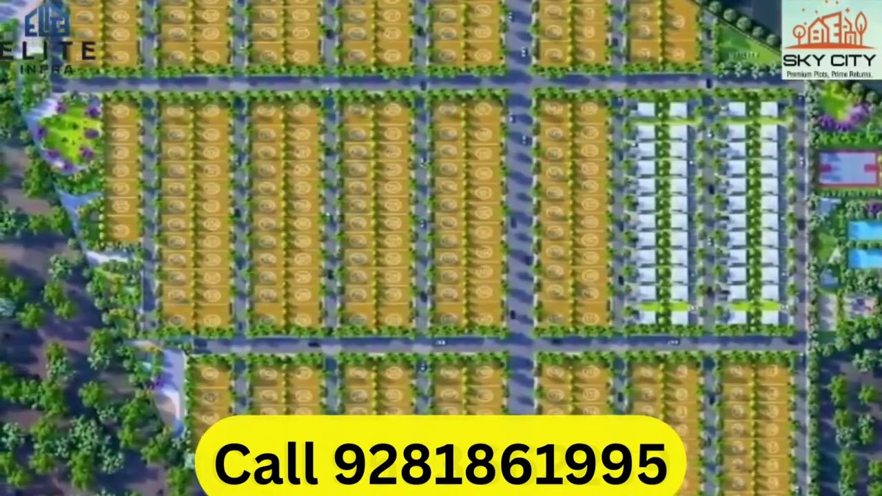 Plot For Sale In Guntur | Sky City By Elite Infra |