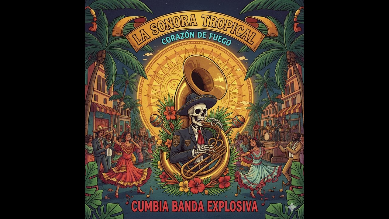 Cumbia Banda de la Costa Instrumental 2026 | Ritmo Caribe Bailable