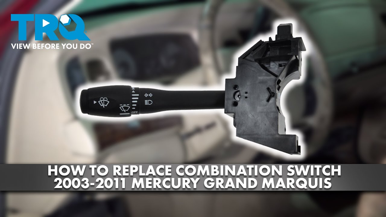 Как заменить комбинированный переключатель Mercury Grand Marquis 2003-2011