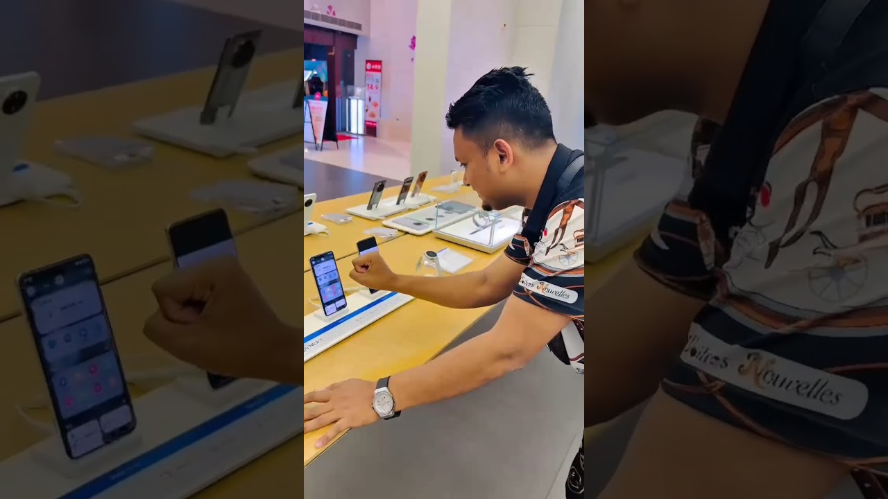 Huawei's New Phone Lets You Transfer Photos With Hand Gestures💀😎