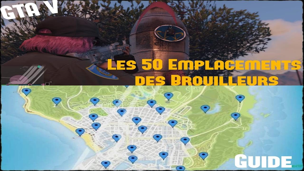 GTA V 50 Emplacements des Brouilleurs de signaux Débloquer Avi Schwartzman