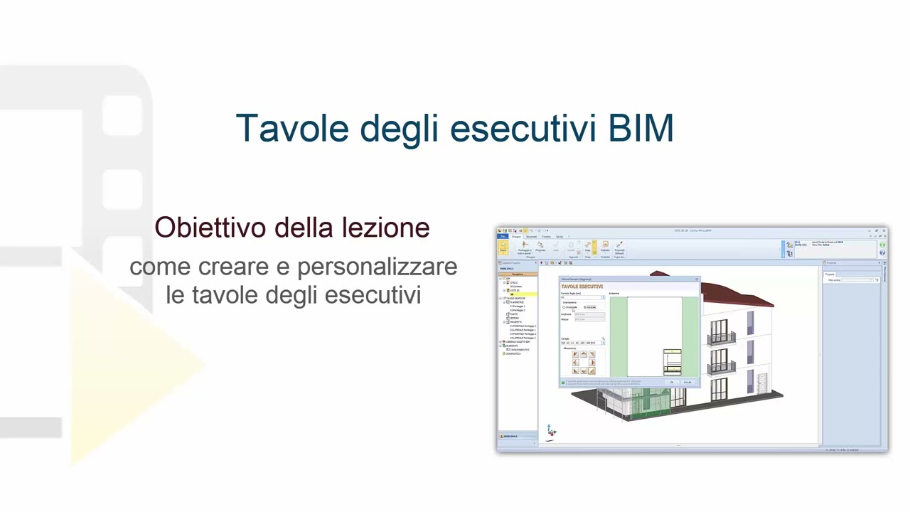 Tutorial CerTus-PN - Tavole degli esecutivi BIM - ACCA software