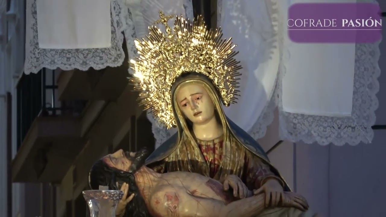 Ntra. Sra. de las Angustias (Caminito) por San Agustín (Ida) (Procesión Magna de Cádiz 2022)