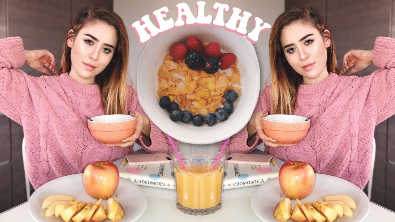 WHAT I EAT IN A DAY *HEALTHY* | cleotoms
