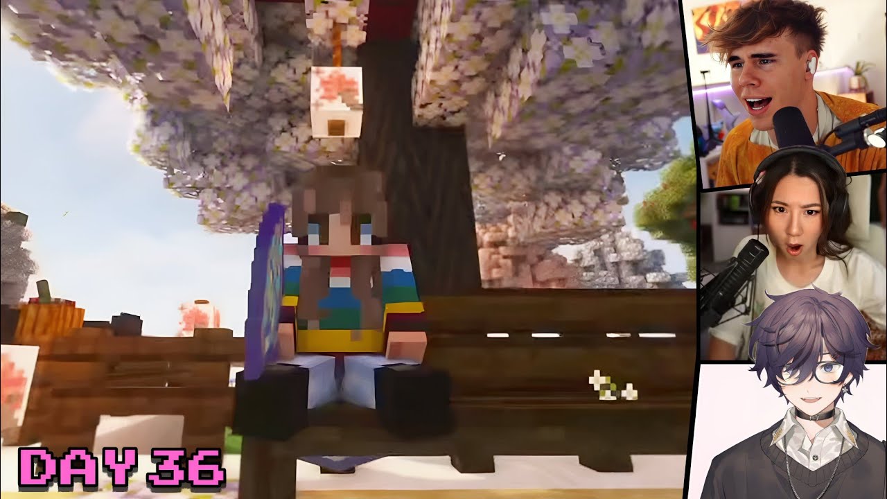 When Leslie Realizes Shoto is Better Than Her | AbePack Minecraft SMP (DAY 36)