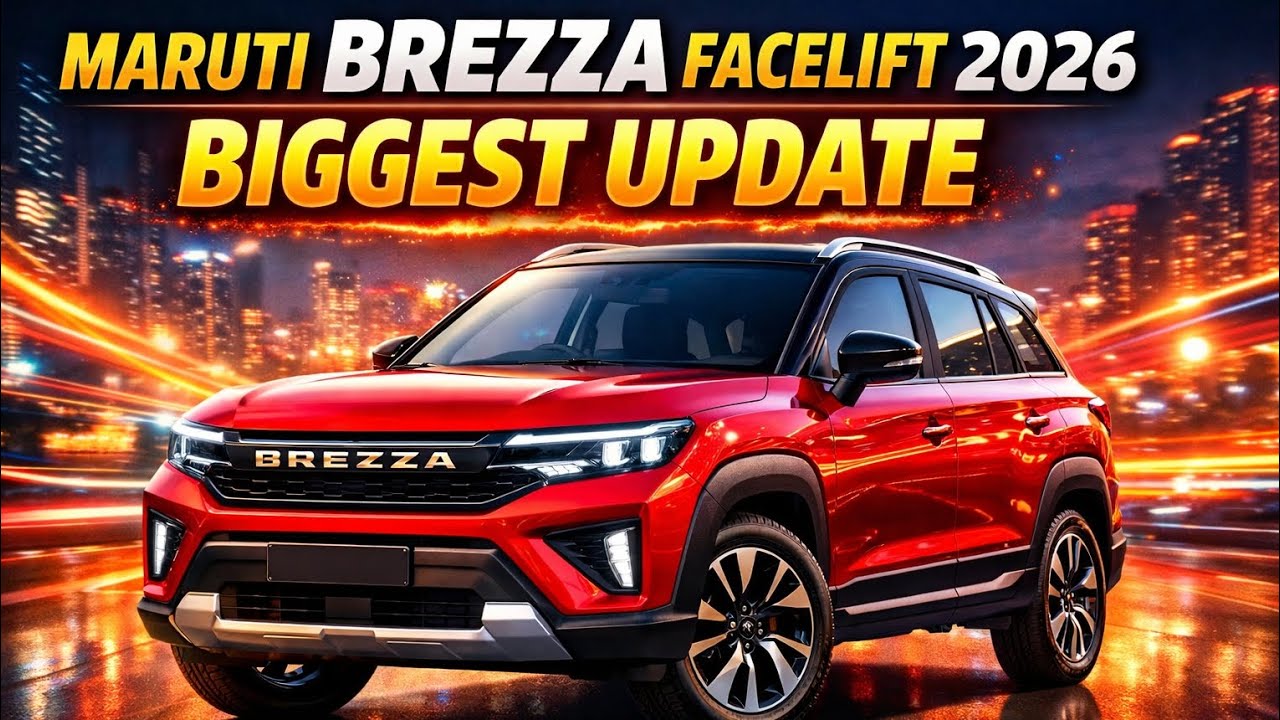 Maruti Brezza Facelift 2026 🔥 Biggest Update | All New Look & Features! #vishalbhargav 