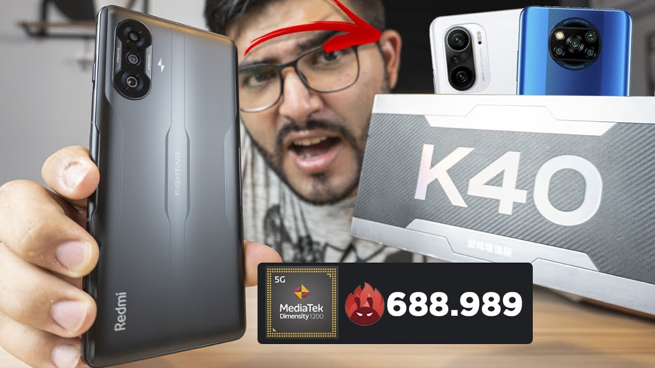 Ta na mesa! Redmi K40/Poco F3 GT! Ele é MELHOR que Poco X3 pro e Poco F3? Alguns dias de uso!