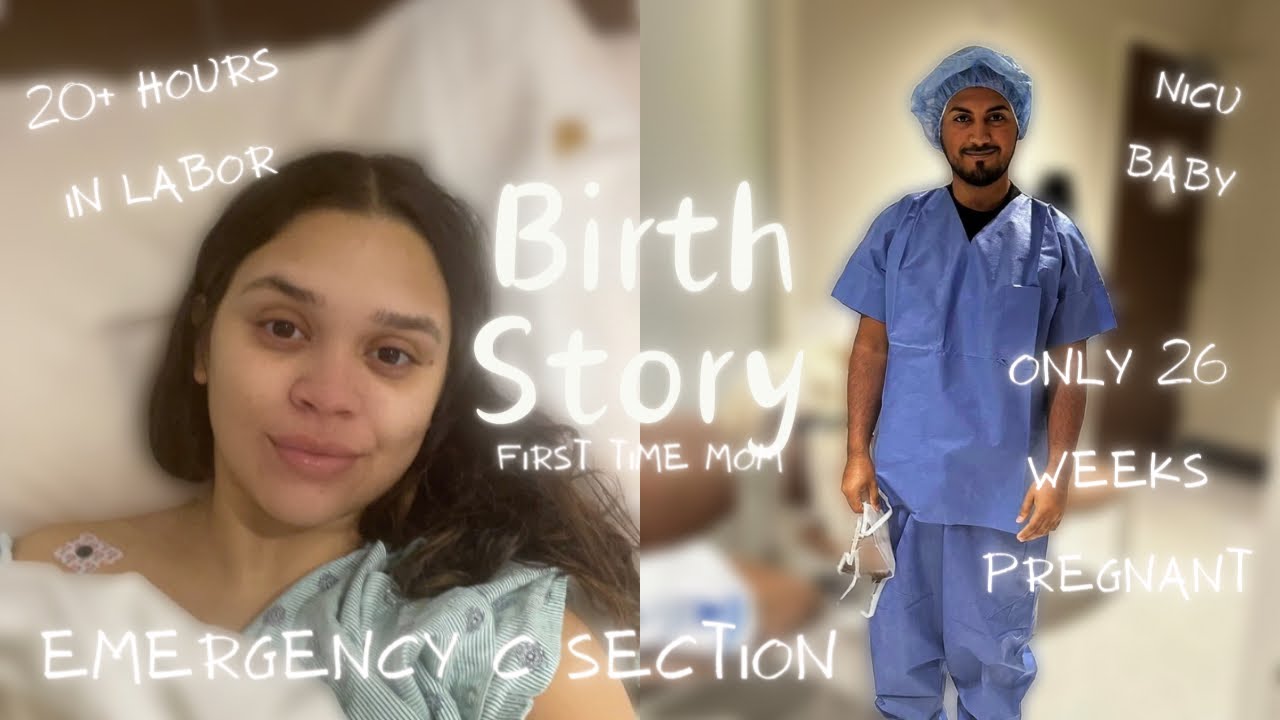 I gave birth at 26 weeks | my birth story as a first time mom