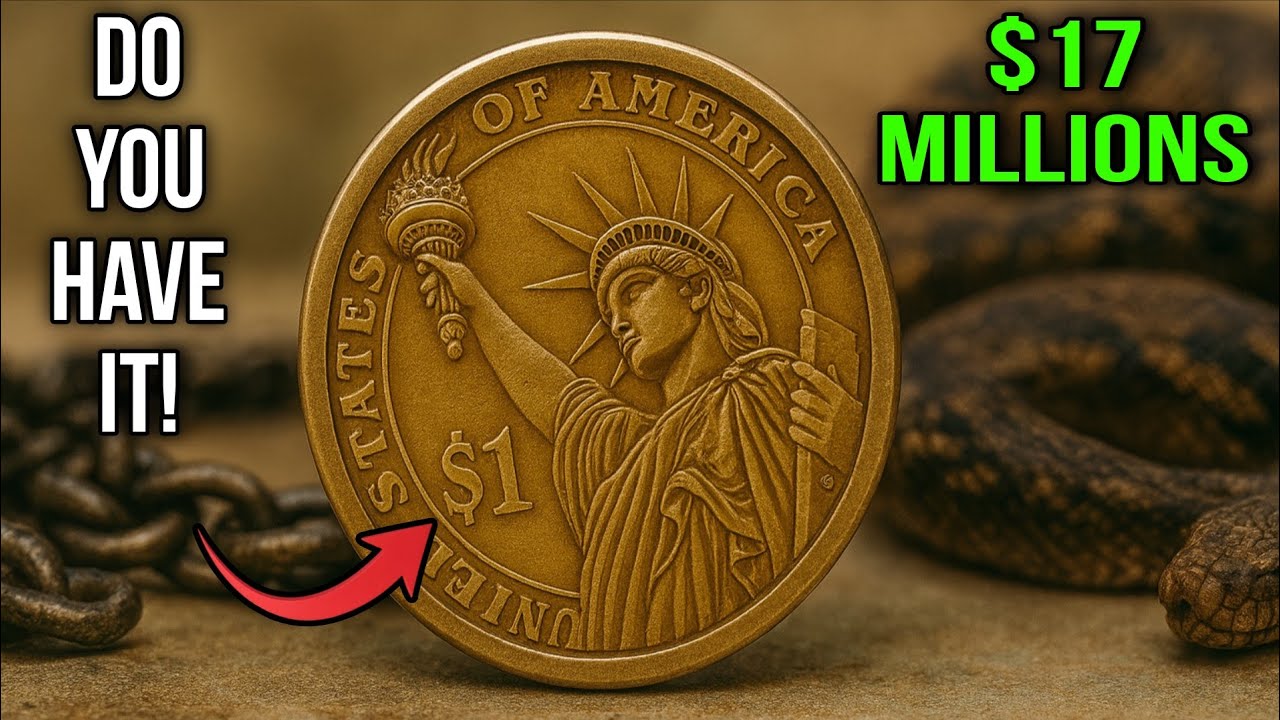 Top 8 James Monroe ONE Dollar Rare One Dollar Coin Worth A lot of money! Coin Worth money!