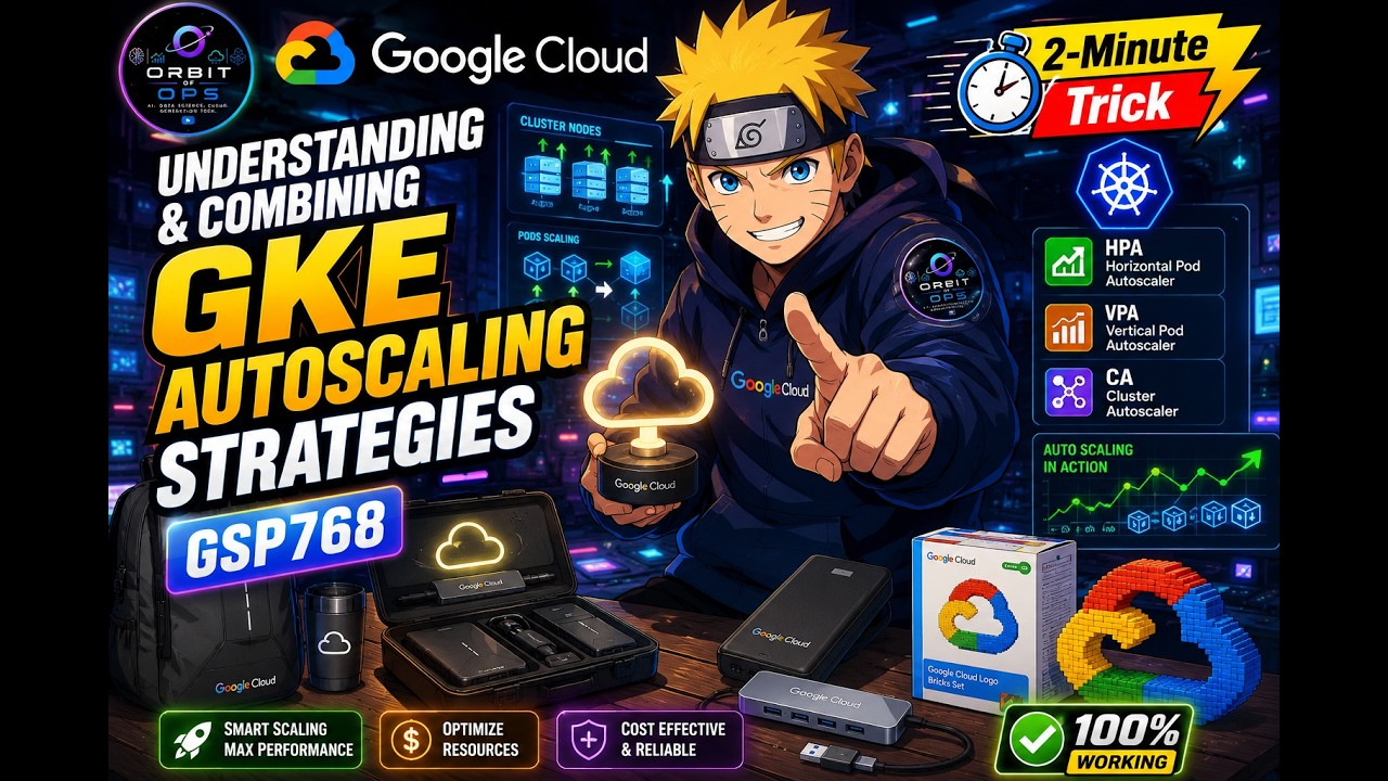 GSP768 | Understanding & Combining GKE Autoscaling | 2-Minute Trick! | #gcp #googlearcade #gsp768