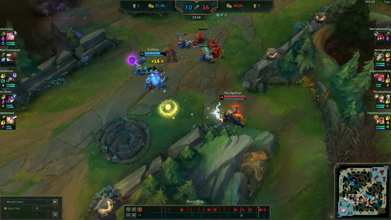 Vayne tried to flash but gets oneshotted instead