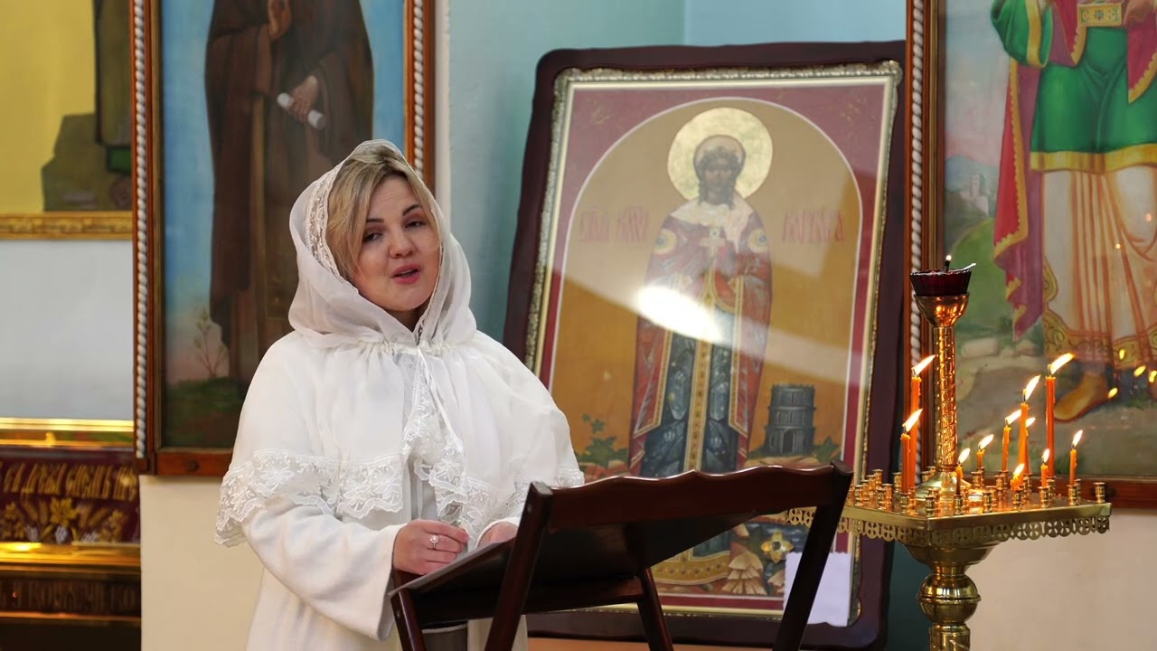 «Свята заступнице Варваро - духовний кант переклад Марина Симонович