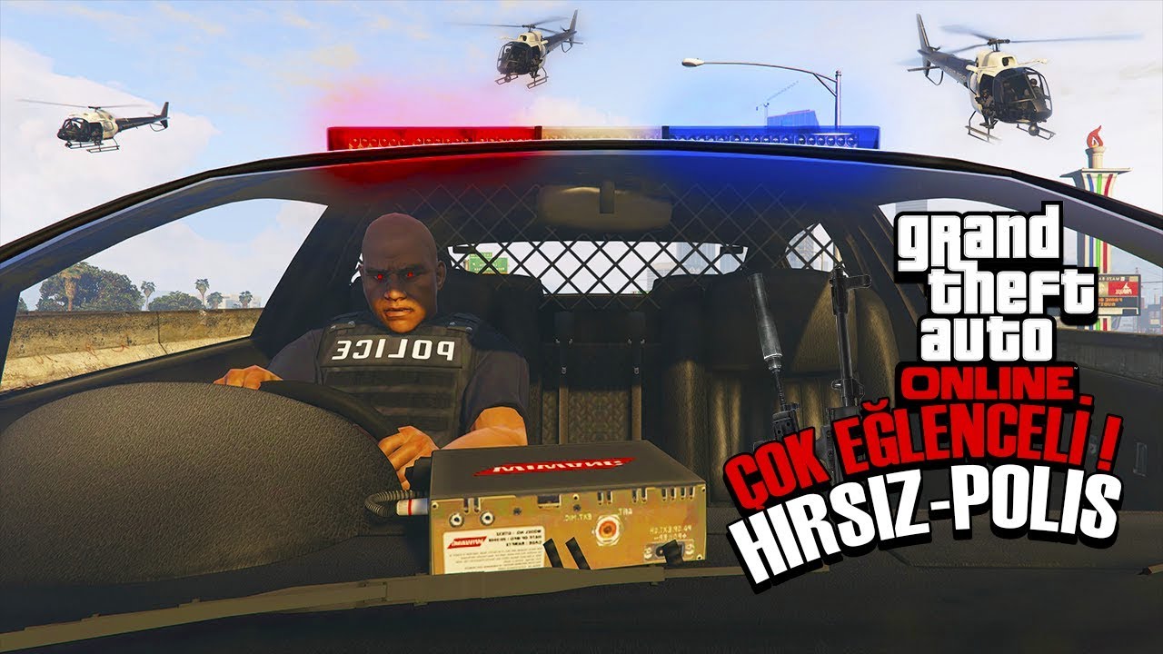 HIRSIZ VS POLİS GTA 5