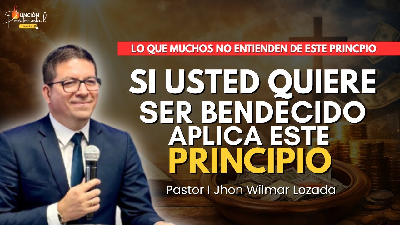 😱Principios de bendicion, la OFRENDA 🙌 # 1 | Pr. Jhon Wilmar Lozada IPUC #vidacristiana 