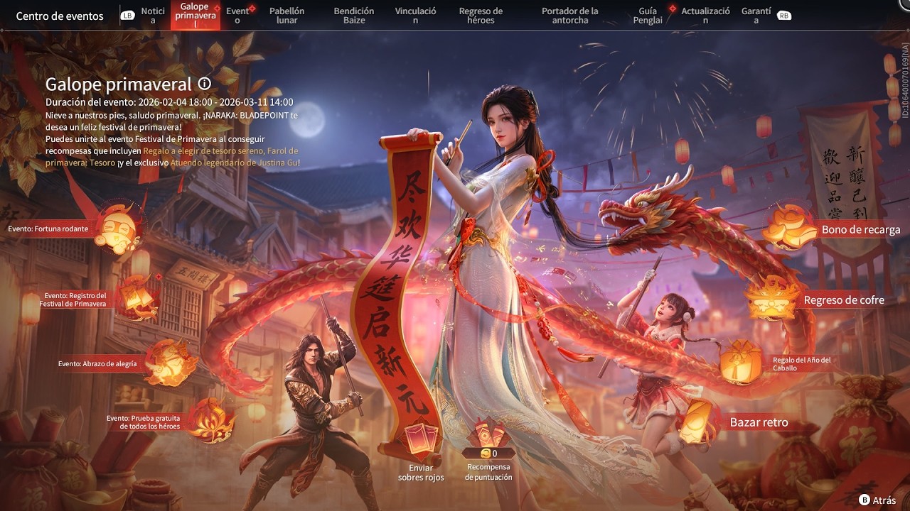 Naraka: Bladepoint - Reembolso de oro - Skin gratis - Nuevos eventos