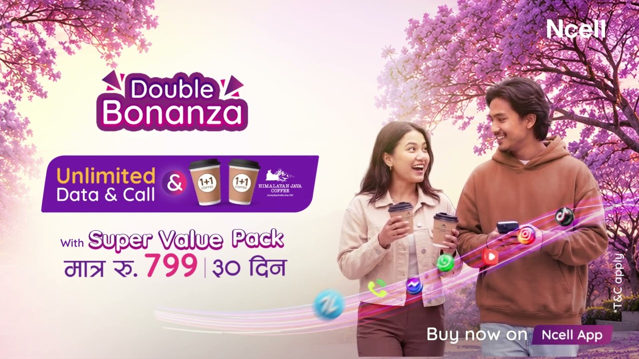 Don't miss out on the Double Bonanza offer with the 30-day Super Value Pack at just Rs. 799!