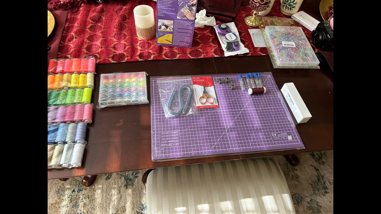 My New Sewing Kit 🧵🪡 Starting My Quilting Journey