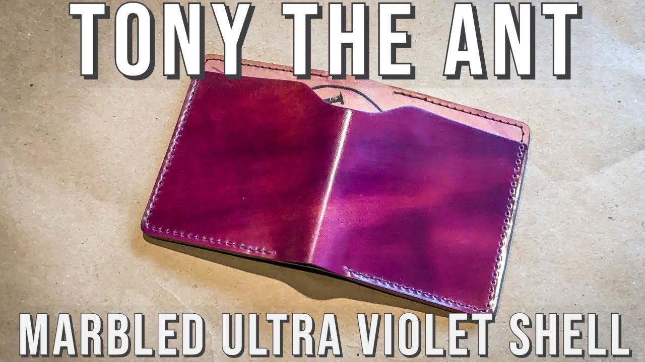 Tony the Ant - Marbled Ultra Violet Shell Cordovan