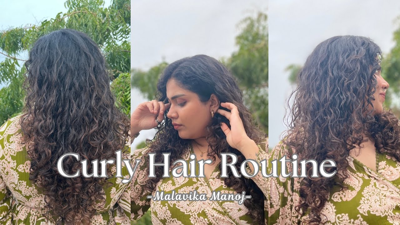 From Frizz to Curls! 🌸 My Curly Hair Routine ft. Manetain & Moxie 