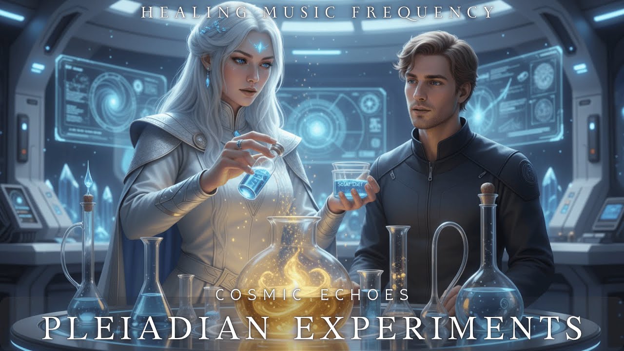 Pleiadian Experiments | Cosmic Echoes | 432Hz Healing Music for Cellular Regeneration 🧬