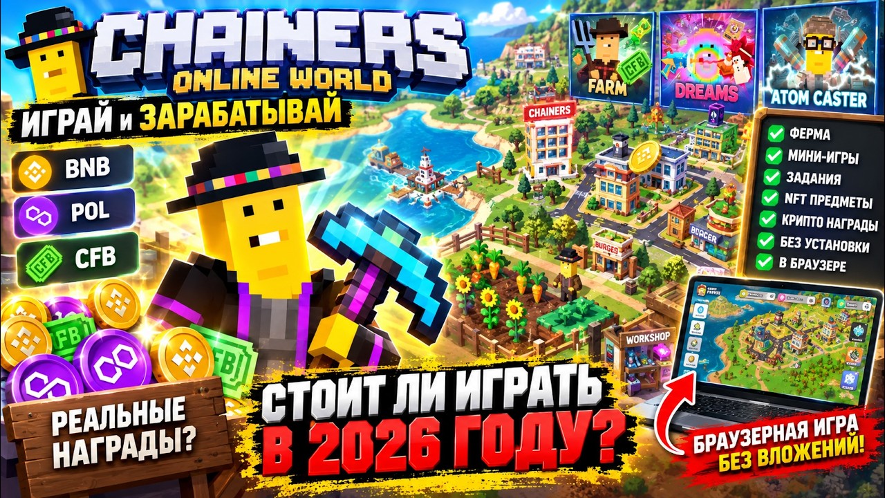 CHAINERS 2026 &mdash; A GAME WHERE YOU CAN EARN CRYPTO? 💰 FULL REVIEW