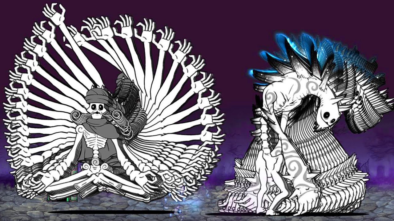 The Battle Cats - All Nekoluga Sequential!